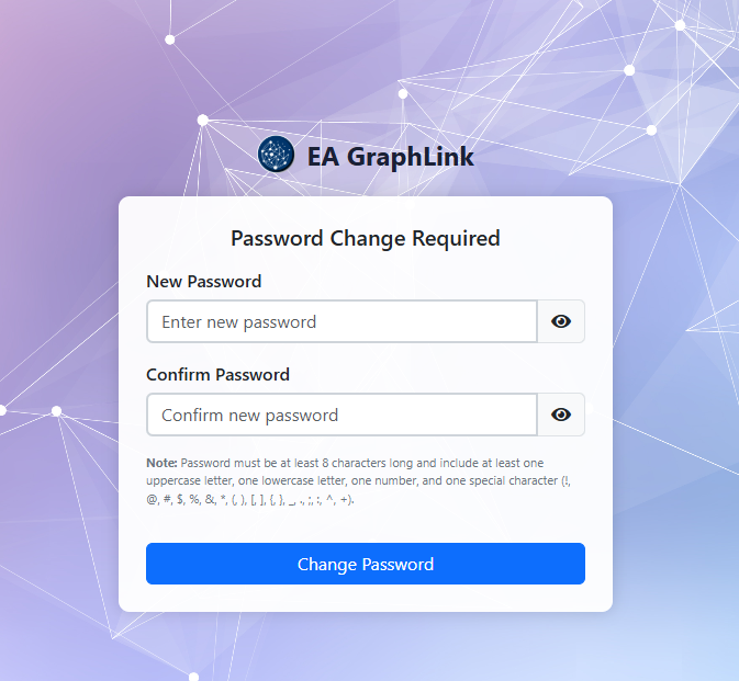 change password