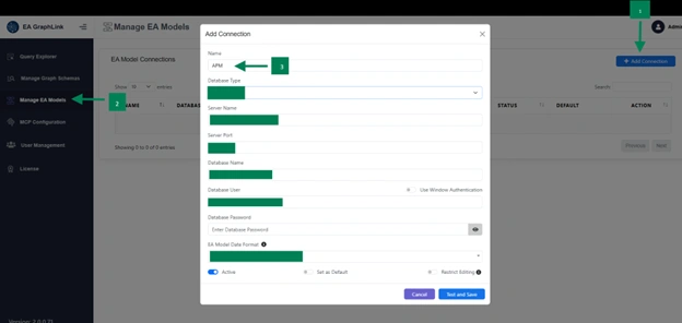 Connecting Your EA Model to EA GraphLink 
