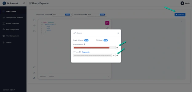 Retrieving the Endpoint URL and API Token 