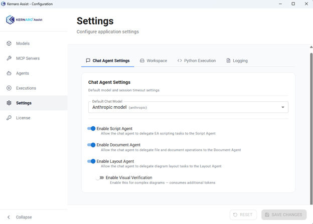 Built-in Chat Agents