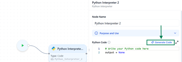 Generate Code via Prompt