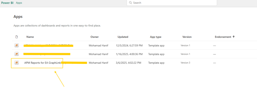 Install template apps not listed in AppSource