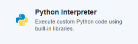 Python interpreter