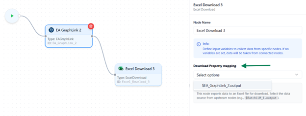 You can then download, save, or share the exported file as needed