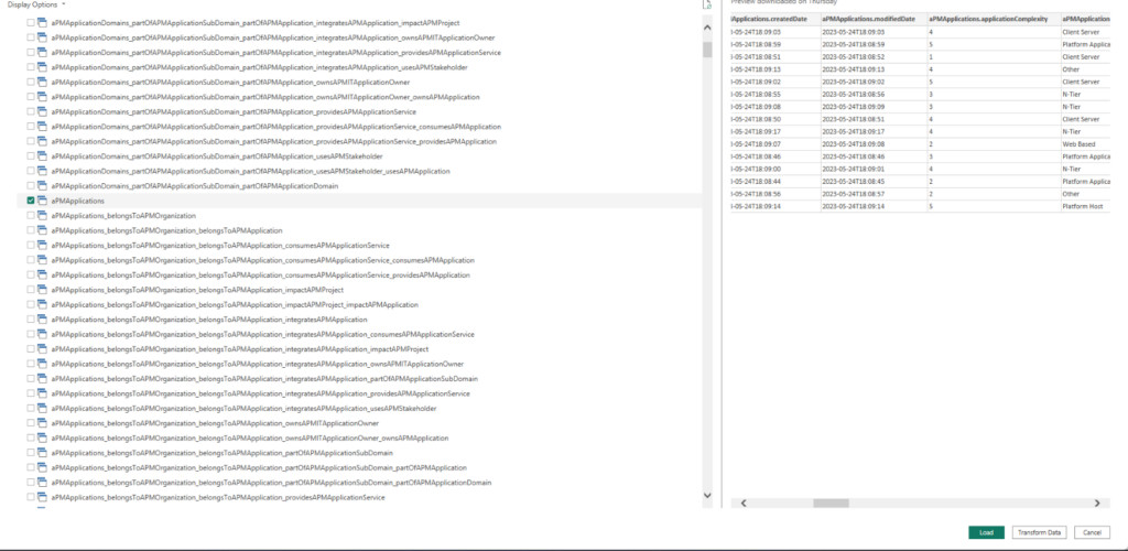 select aPMapplication